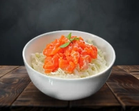 Salade de chou saumon